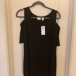 Chico’s cold shoulder dress-size 1- NWT